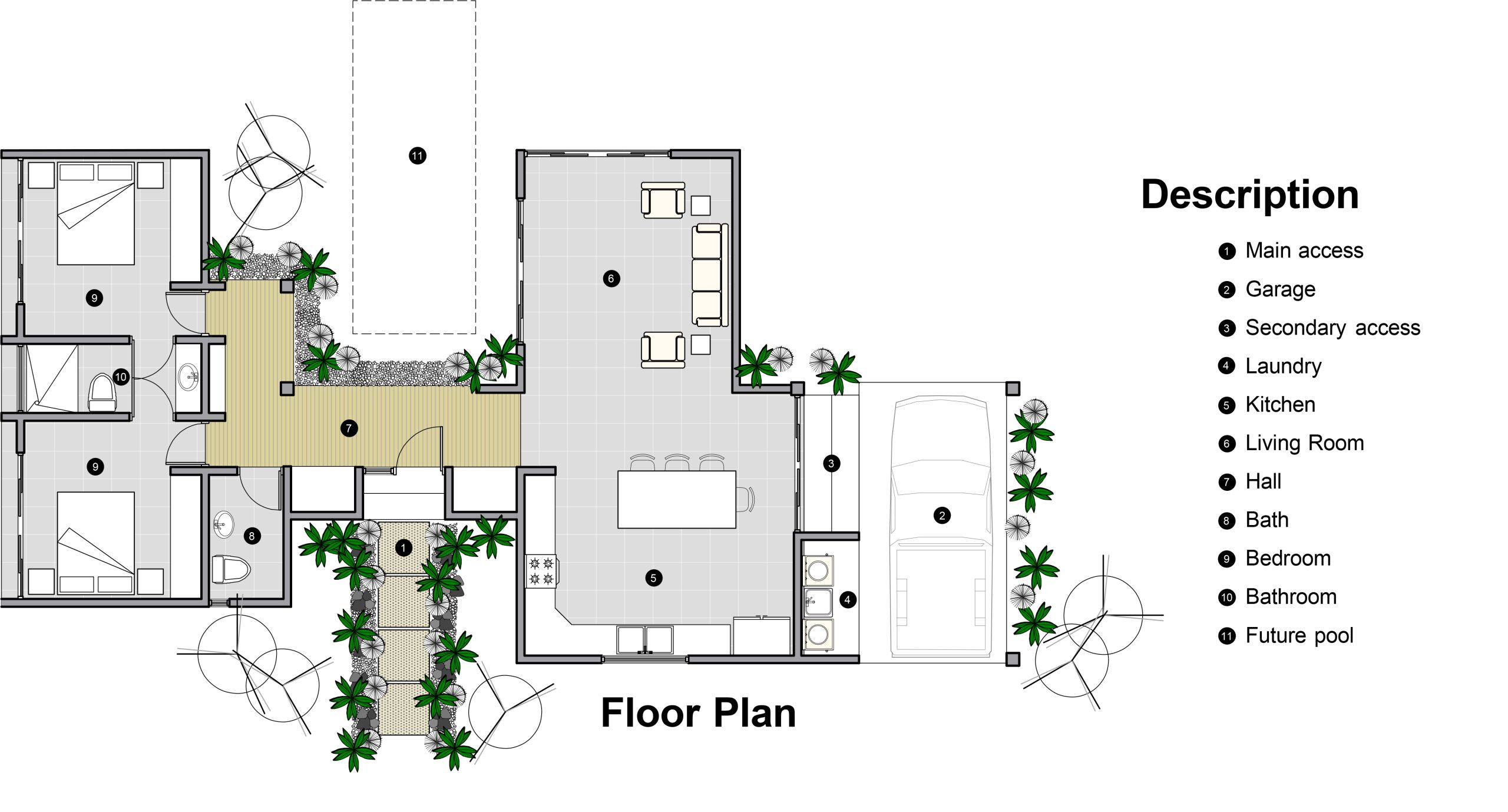 2 Bedrooms